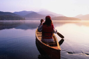 Remando en los Adirondacks
