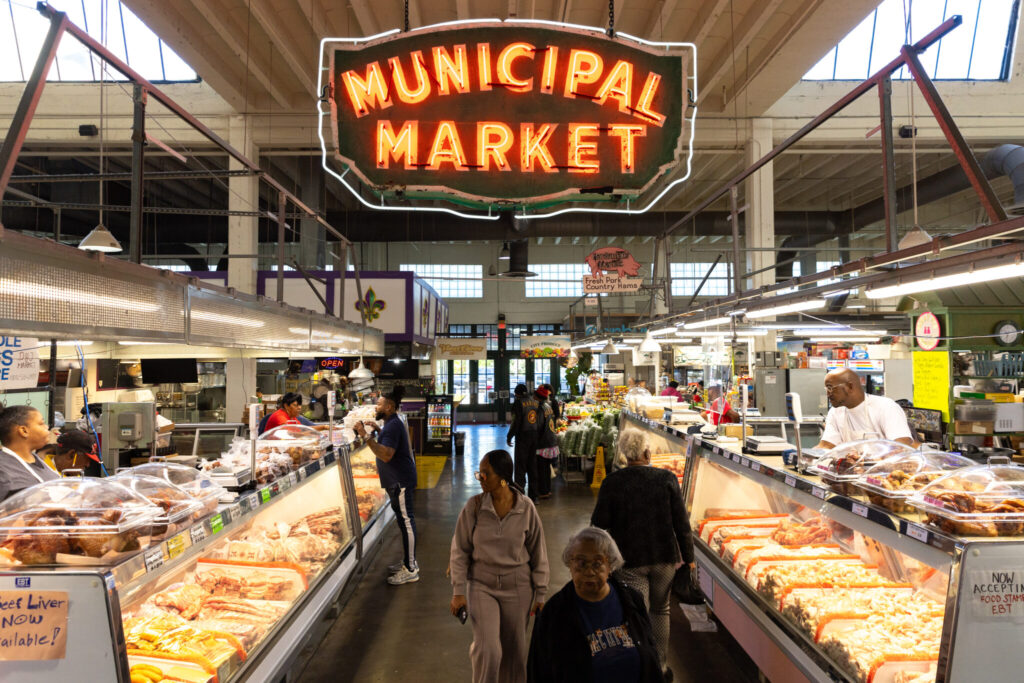 El Sweet Auburn Curb Market, conocido como Municipal Market