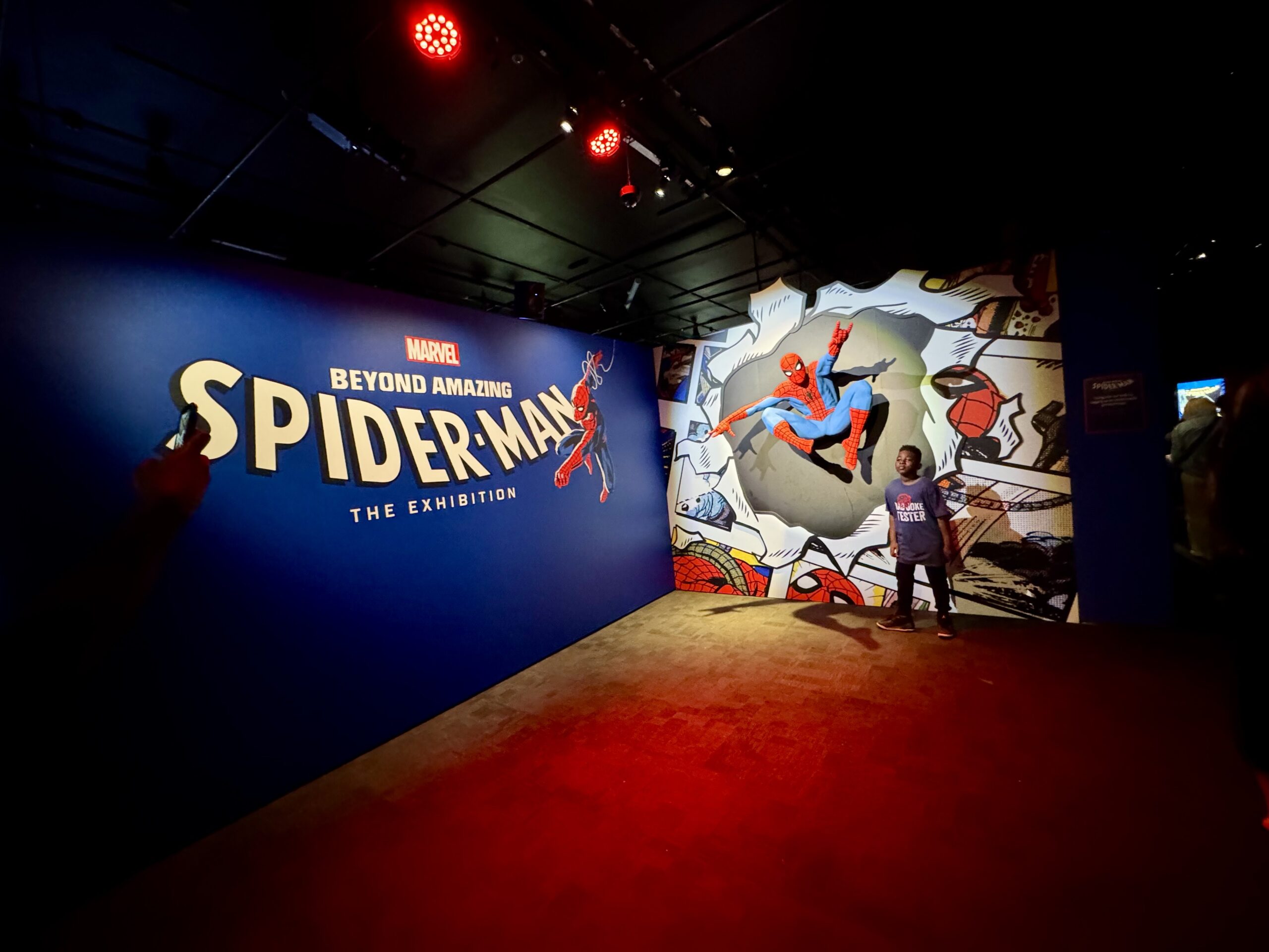 La asombrosa exhibición del Sorprendente Spider-Man en Chicago