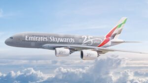 Emirates Skywards cumple 25 años y lo celebra con un livery exclusivo