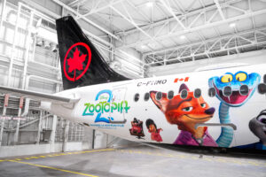 Zootopia 2 de Disney se sube a bordo de Air Canada