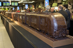 🚆🍫 Tren de chocolate llega a Milán: récord Guinness y turismo dulce 2026