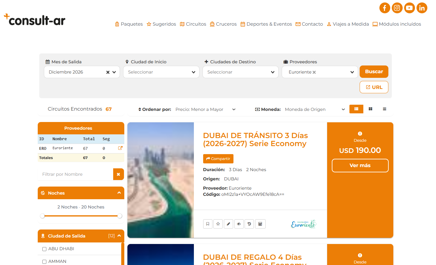 Euroriente se sumó al ecosistema de MKTE Tours de Consult-ar