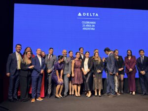 Delta celebró 25 años en Argentina con un exclusivo cóctel que reunió a toda la industria