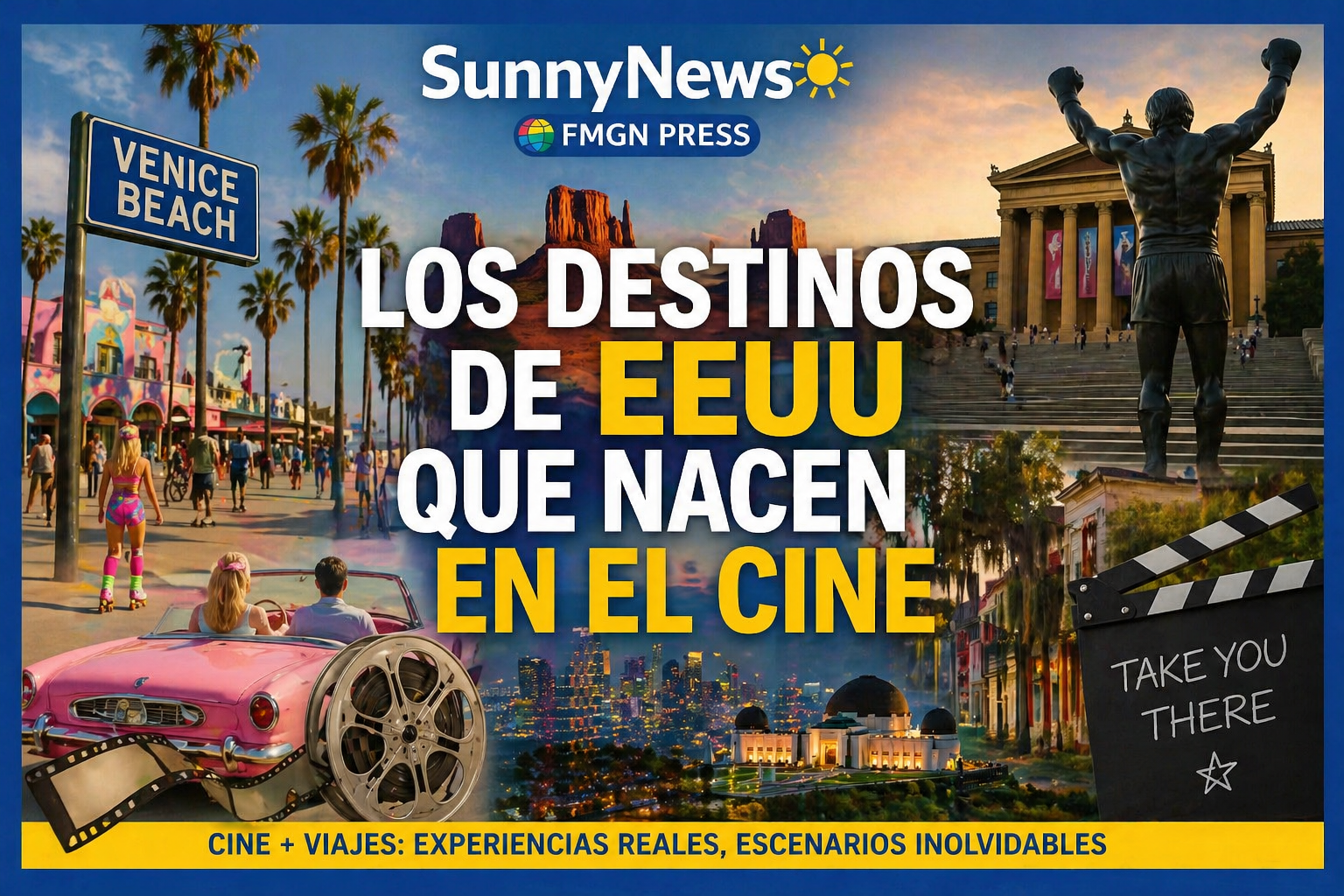 Turismo de cine: los destinos de EE.UU. que brillan en los Oscar y atraen viajeros