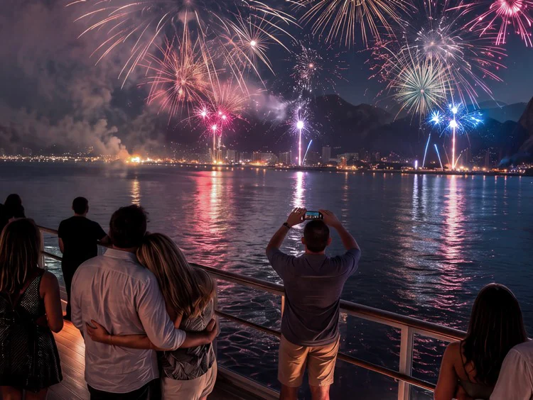 Costa Cruceros propone recibir 2027 desde el mar frente a Copacabana