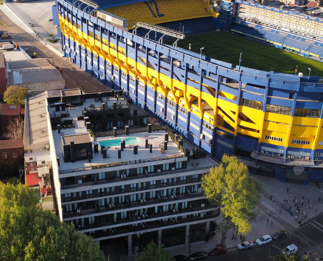 Howard Johnson La Boca, un hotel que está cambiando la fisonomía del barrio porteño