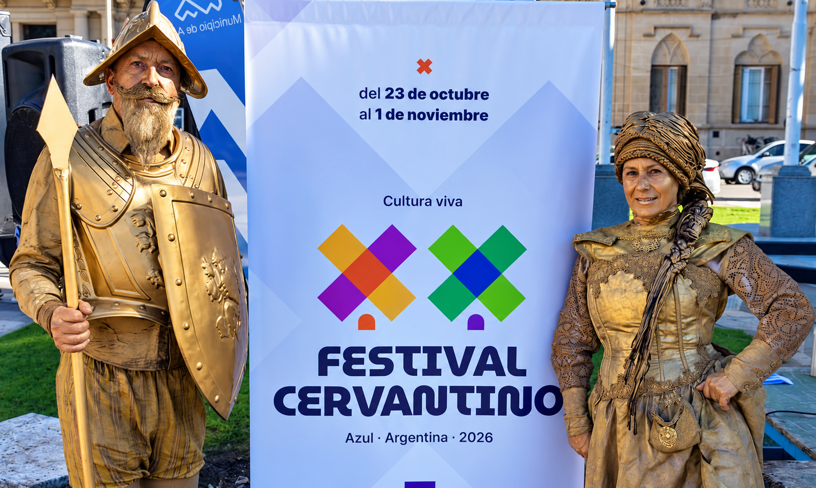 Azul se viste de Cervantes: diez días de cultura, historia y gastronomía en el corazón bonaerense